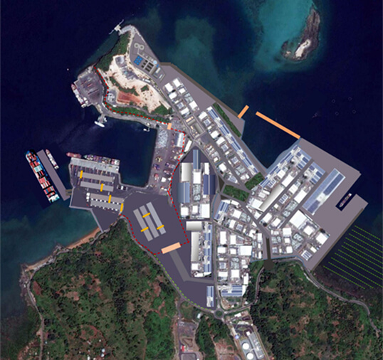 Développement portuaire MCG Mayotte